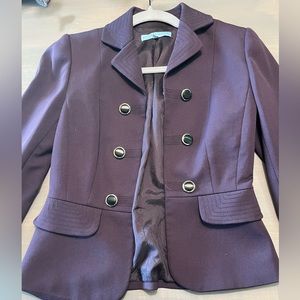 Antonio Melani Dark Purple Blazer